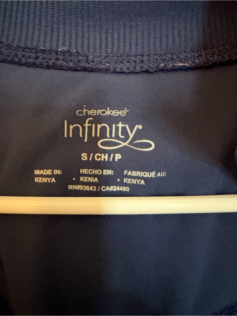 Cherokee Navy Zip-Up Bomber Jacket - Picture 2 of 3